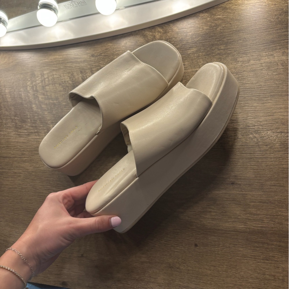 American Eagle platform sandals